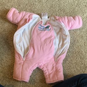 Baby Merlin Magic sleep suit - light pink, small, 3-6 months, 12-18lb - EUC!